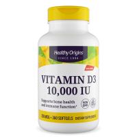 Vitamina D3 10000 IU 360 softgels HEALTHY Origins